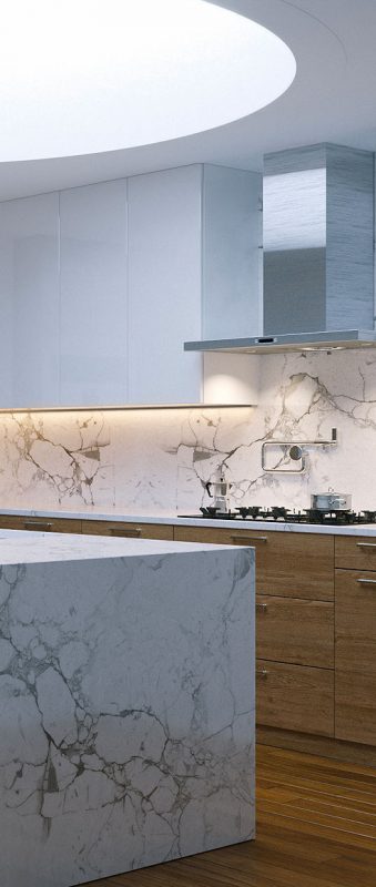 quartz countertop kitchen